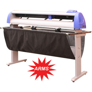 Precision Servo ARMS Vacuum Vinyl Cutter With Automatic Registration Mark System P1400IIP 55.1