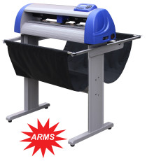 Precision Servo ARMS Vacuum Vinyl Cutter With Automatic Registration Mark System P720IIP 28.3